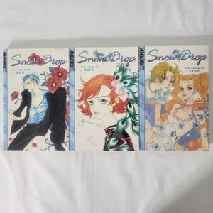 Snow Drop Manga Lot‎ Volumes 1, 2 and 5 English Tokyopop